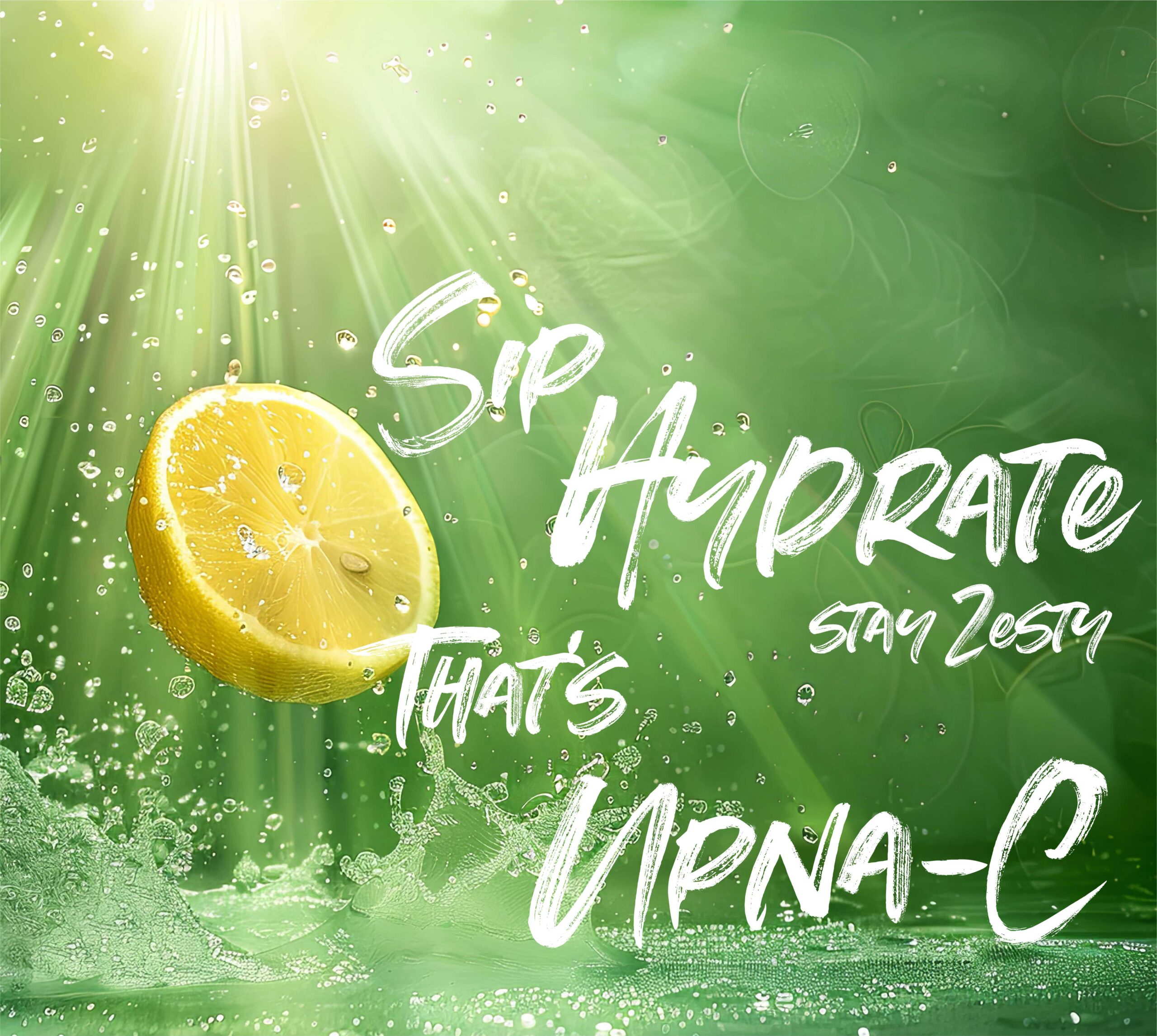 Upna-C Hydration Drink (Lemon Flavor, 5 g Sachet) - Image 2