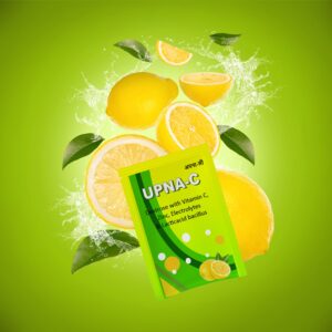 Upna-C Hydration Drink (Lemon Flavor, 5 g Sachet)
